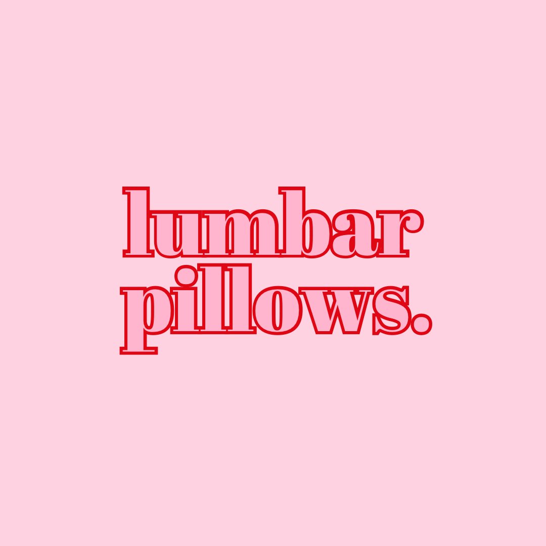 Lumbar Pillows