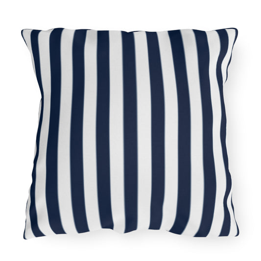 Stripe Outdoor Pillow (navy)