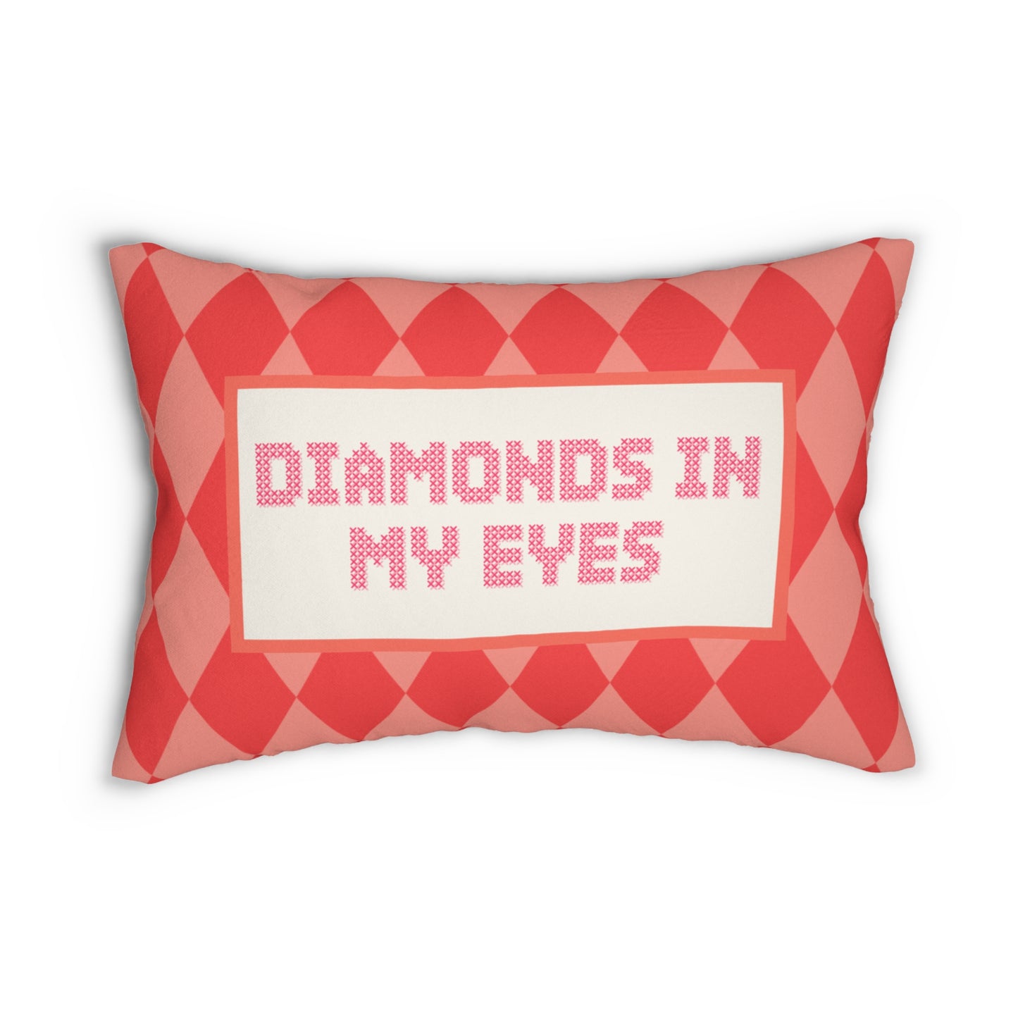 Diamonds Lumbar Pillow