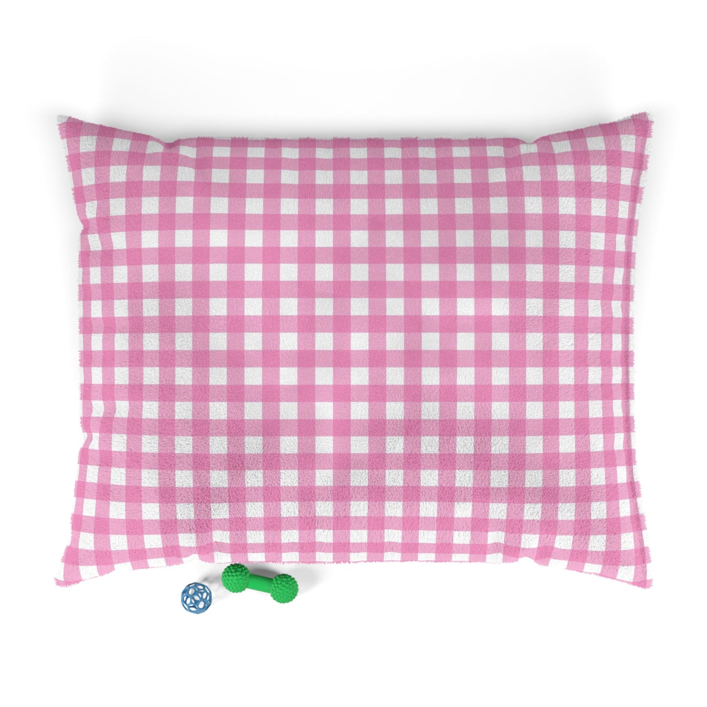 Gingham Pet Bed (pink)