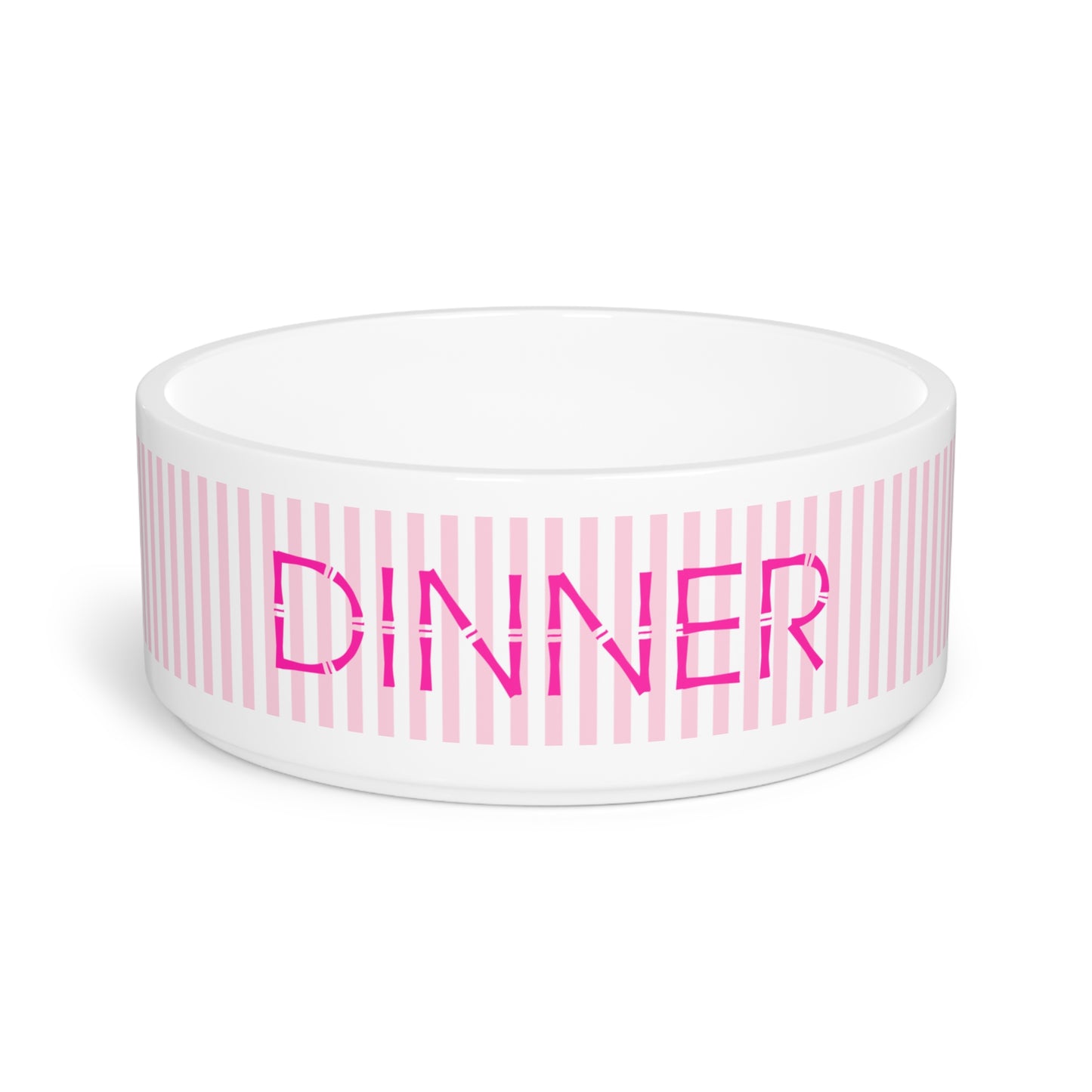 Dinner Pet Bowl (pink)