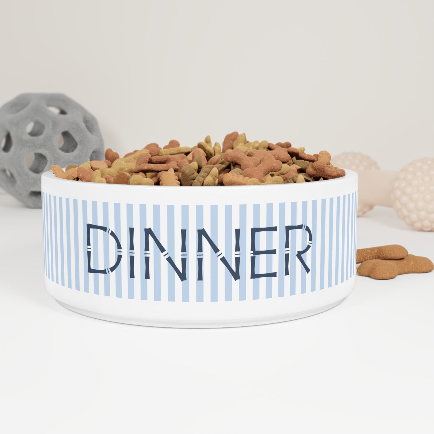 Dinner Pet Bowl (blue)