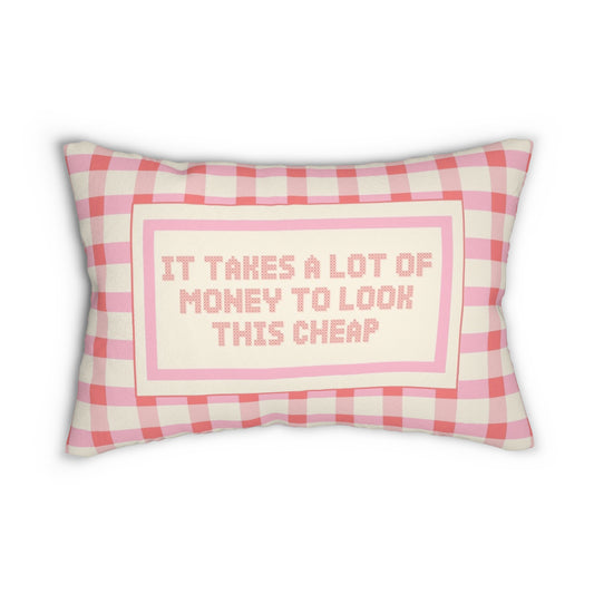 A Lot of Money Lumbar Pillow