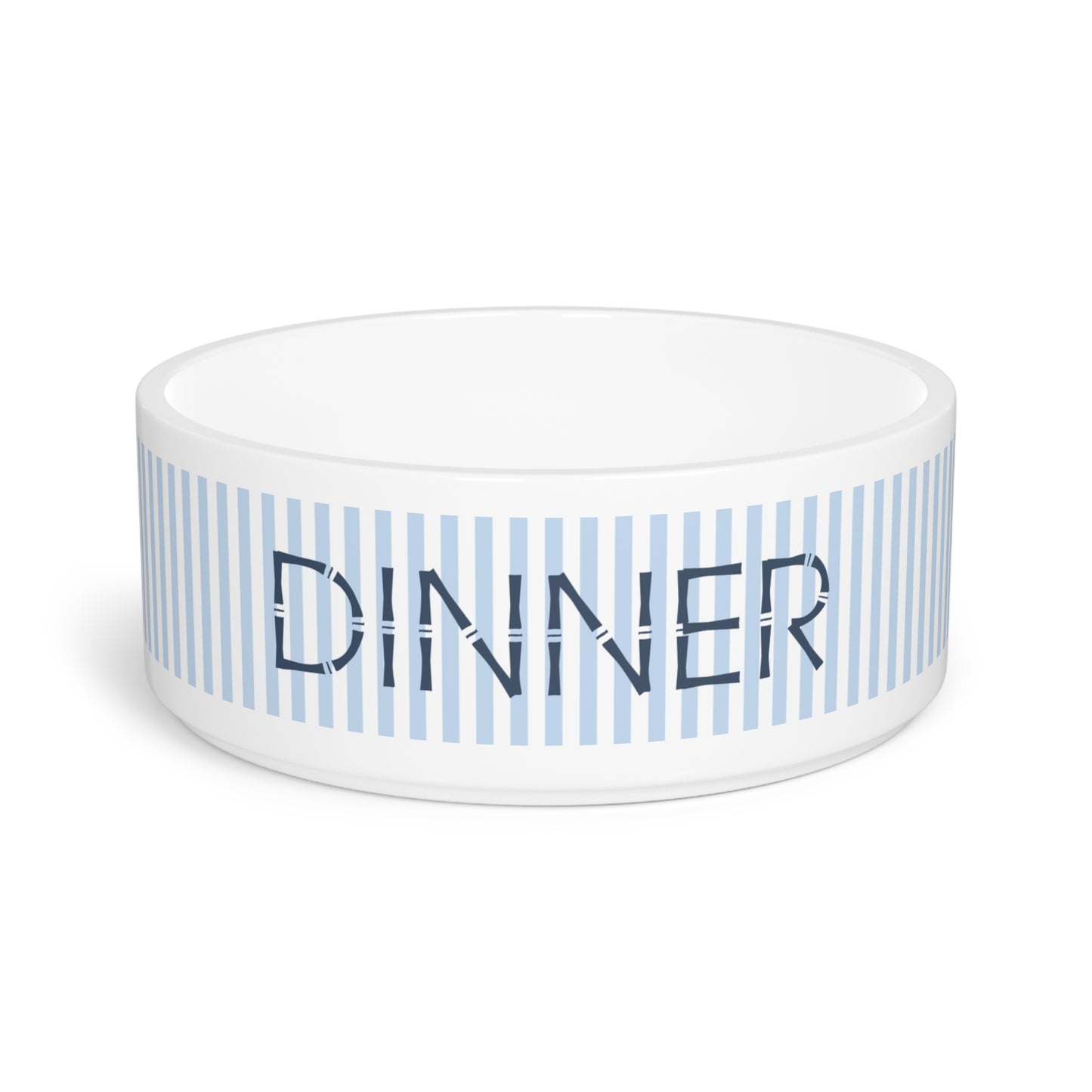 Dinner Pet Bowl (blue)