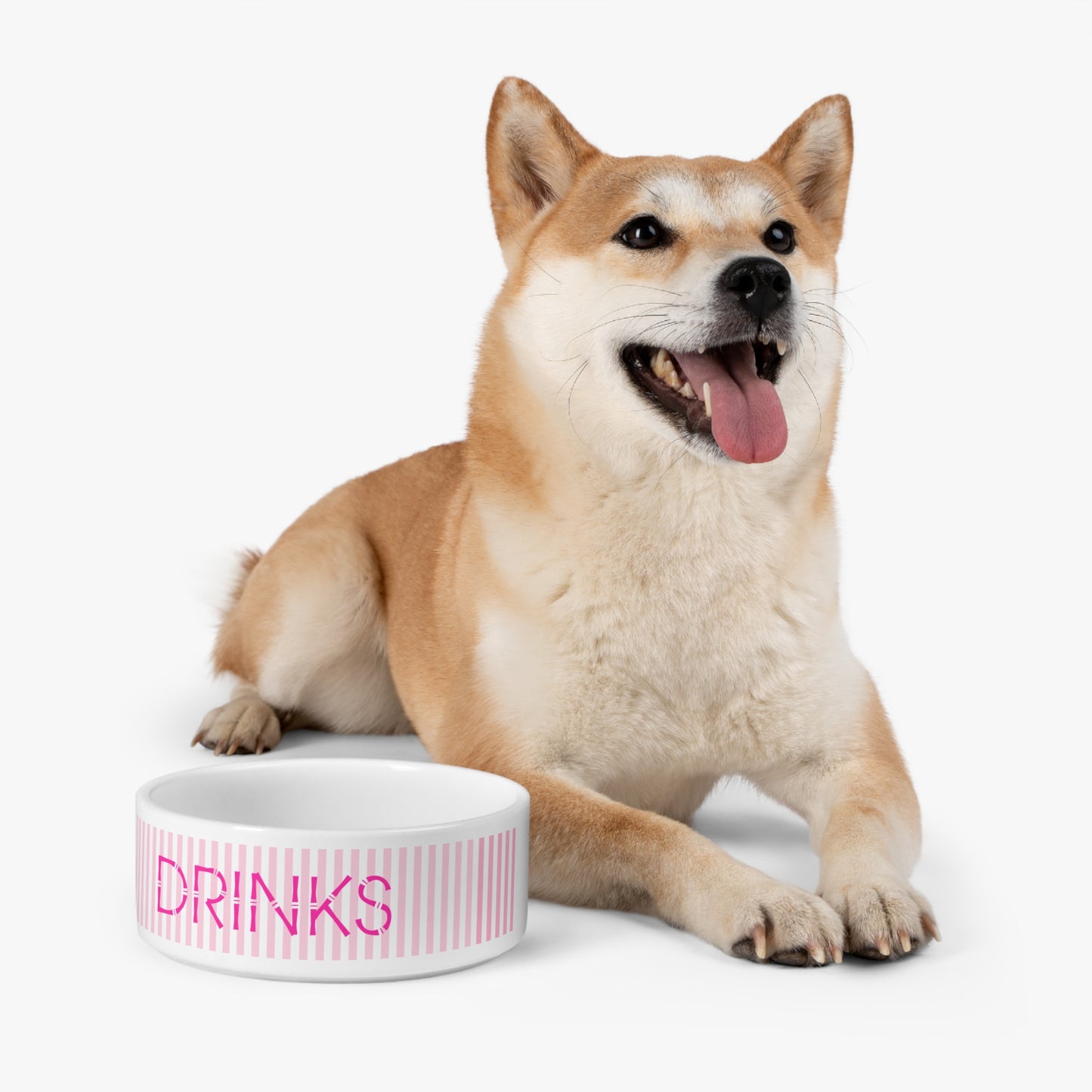 Drinks Pet Bowl (pink)